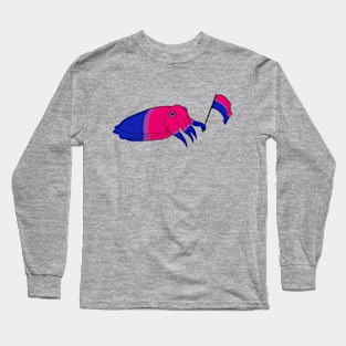 Cuttlefish Pride - Bisexual Pride Long Sleeve T-Shirt